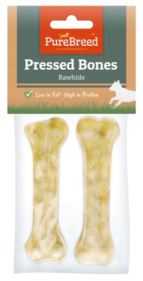 PET CHEW PRESSED BONES 2PK