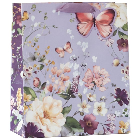 NEW FOR 2024 SG12711 GIFT BAG FLEUR MED