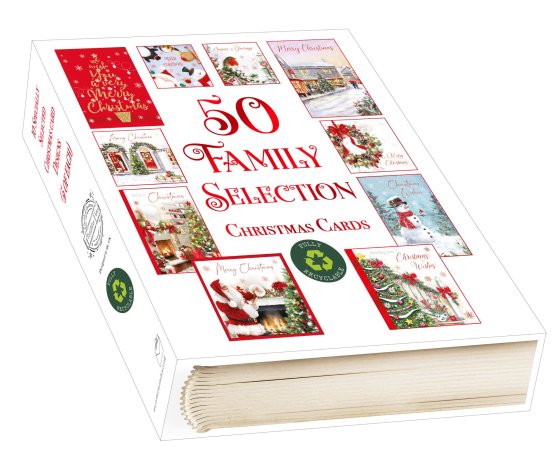 WIGIG 50 FAMILY SELECTION BOX CARDS