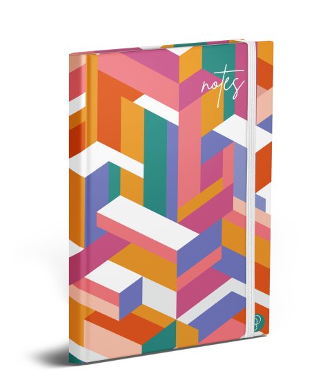 SH02302 NOTEBOOKS A6 MODERN ASSTD