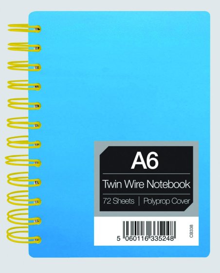 CH0209 SH01612 NOTEBOOK SPIRAL NEON COVER