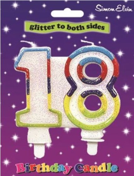 SH12015 CANDLE MILESTONE MULTI 18