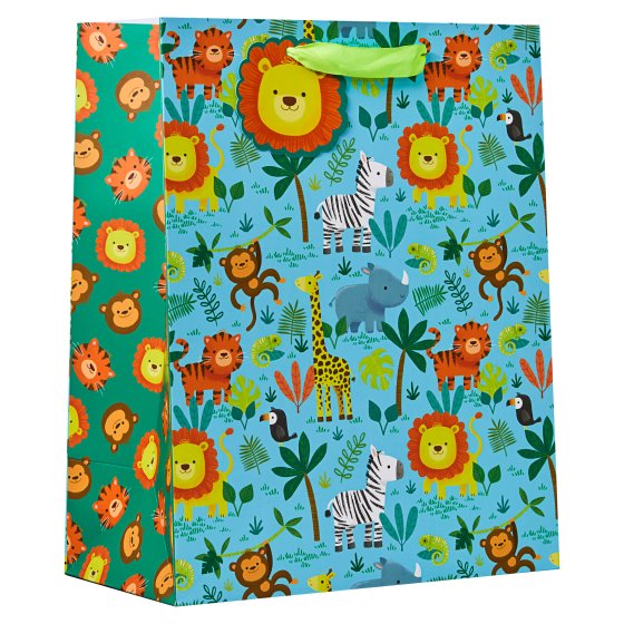 SH14441 GIFT BAG JUNGLE L