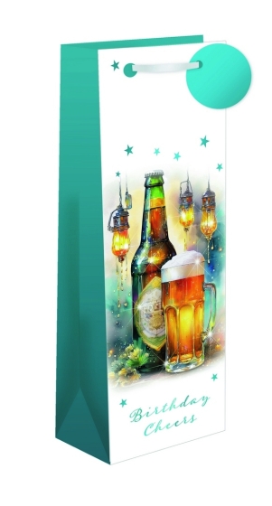 SJ15250 SJ15250 BOTTLE BAG BIRTHDAY CHEERS