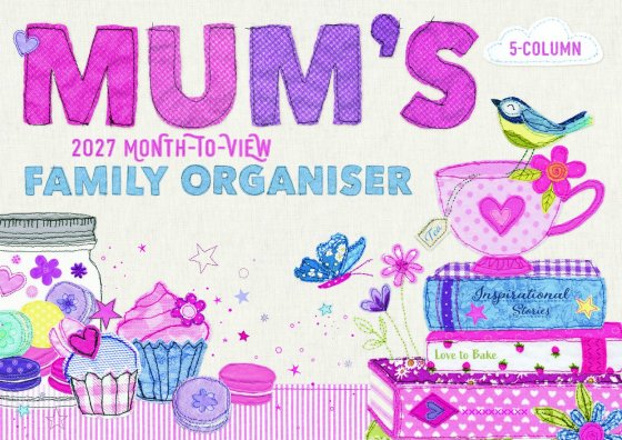 DJ1009 2027 CALENDAR ORGANISER FAMILY A4 M