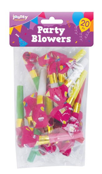 PARTY BLOWERS 20PK