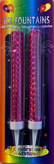 SG10917 ICE FOUNTAIN PINK 2PK