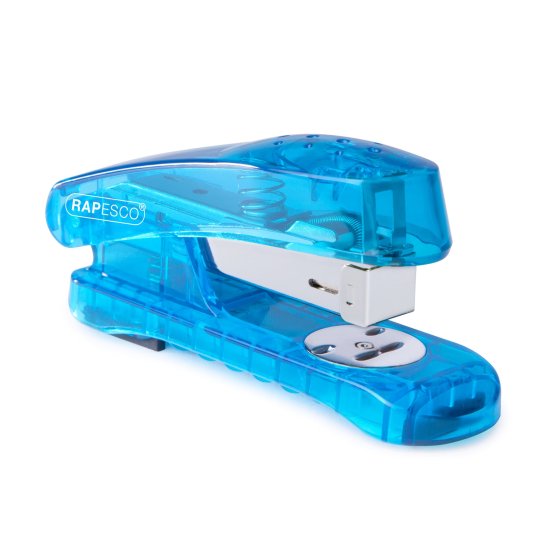 SH04906 STAPLER SNAPPER SEE THRU HALF