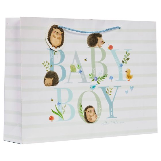 SH14501 GIFT BAG BABY BOY XL SHOPPER