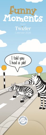 DH1415 CALENDAR SLIM FUNNY MOMENTS TW