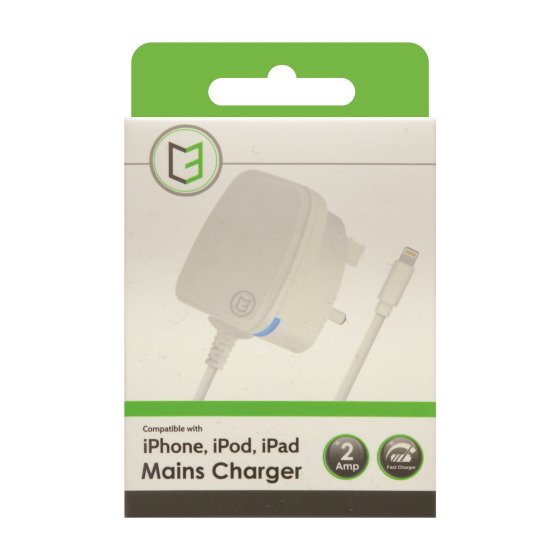 SG03614 C3 IPHONE 2A MAINS CHARGER