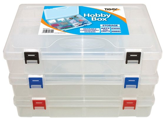 SH03902 HOBBY BOX 300 X 200 X 55MM ASS