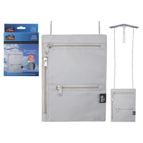 SJ10911 SJ10911 WALLET RFID BLOCKING NECK