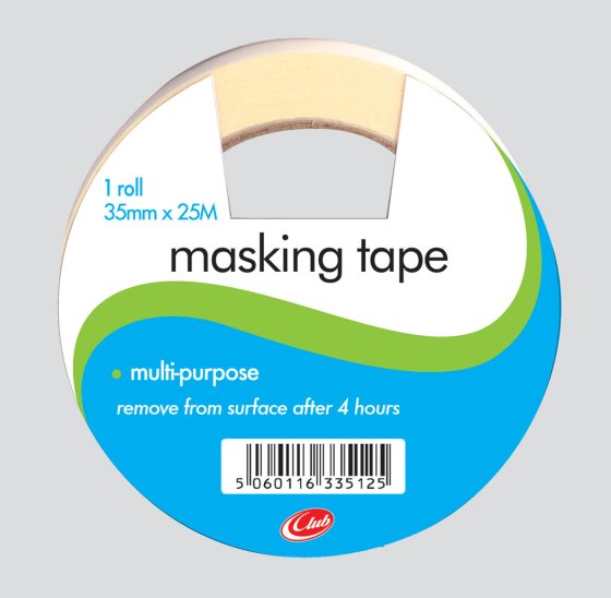 SH05403 MASKING TAPE 35MM X 25M
