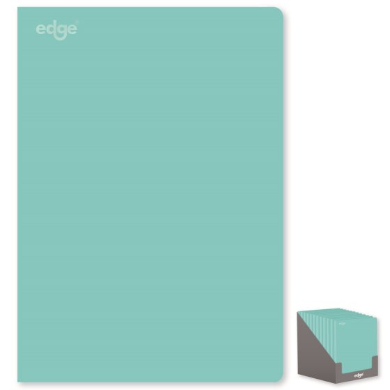 SH01809 NOTEBOOK EDGE A4 BLUE SOFT COV