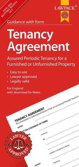 SJ02604 SJ02604 LAWPACK TENANCY AGREEMENT