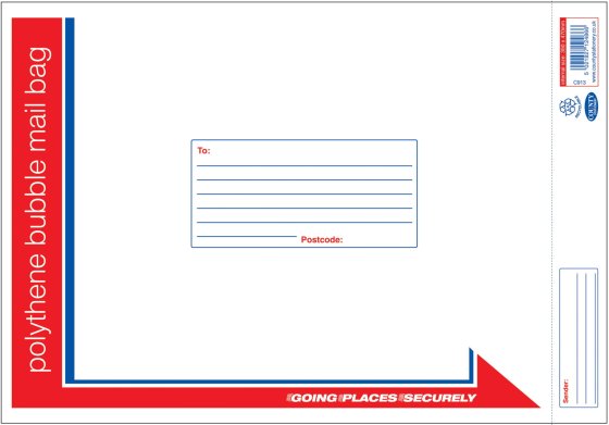 AJ0904 MAIL BAG POLY BUBBLE X LARGE