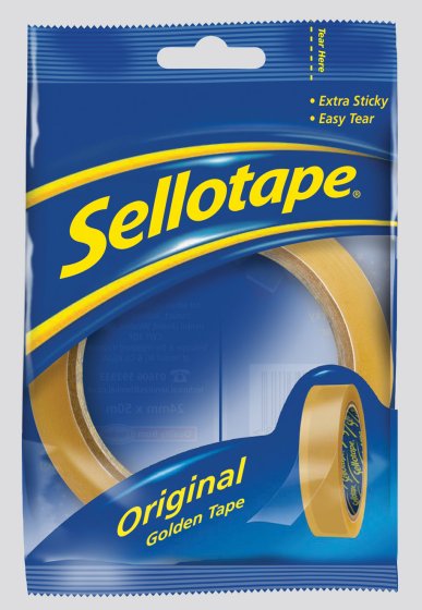 CH0511 SH05605 SELLOTAPE GOLD 24MM X 50M