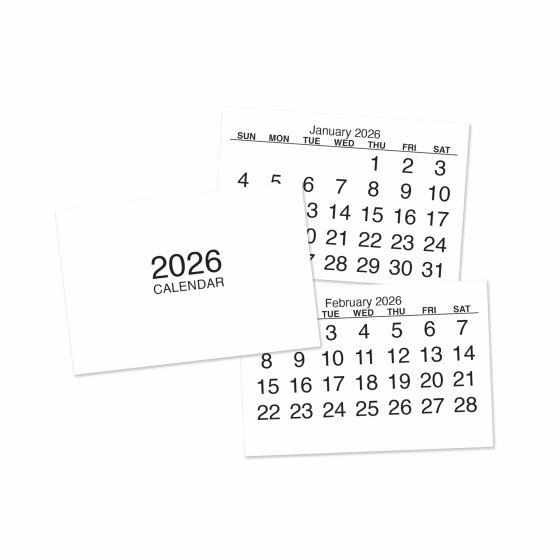 DH0904 CALENDAR TABS TRAY