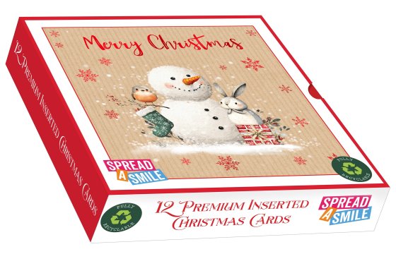 CARDS BOX 12 PRE SNOWY N FRIENDS