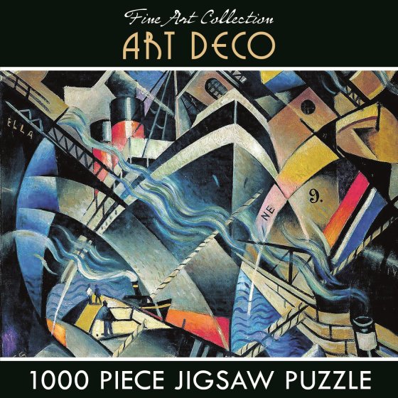 **WIGIG** JIGSAW 1000 PCE ART DECO THE A