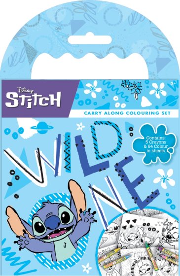 SJ08108 SJ08108 STITCH CARRY ALONG COLOURING SET
