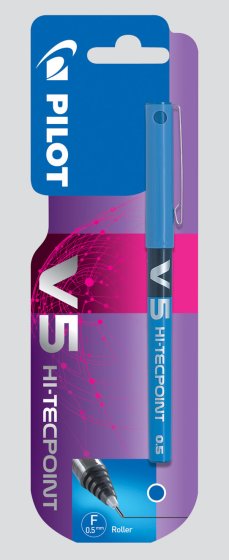 SH07007 PENS PILOT V5 MICRO BLUE B/P
