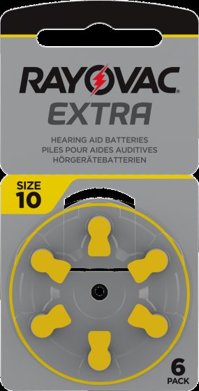 SJ11524 SJ11524 BATTERIES PR70 RAYOVAC ZA10 HEARING AID 6PK
