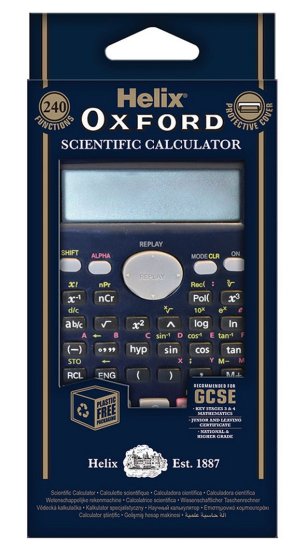 CJ1001 SJ06010 HELIX OXFORD SCIENTIFIC CALCULATOR
