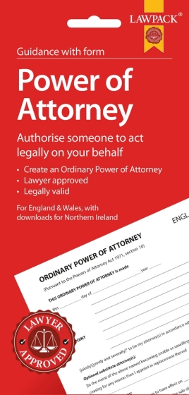 SJ02603 SJ02603 LAWPACK POWER OF ATTORNEY