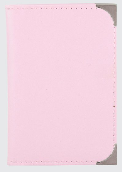 BJ1710 SH10611 TRAVEL PASSID CASE PINKBLACK