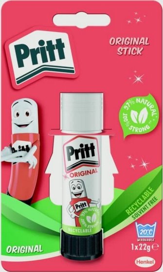 CJ0915 SJ05710 GLUE PRITT STICK 22G BLISTER CJ0915 SJ05710 GLUE PRITT STICK 22G BLISTER