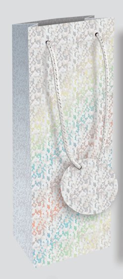 **WIGIG** BOTTLE BAG BRIGHT HOLOGRAPHIC