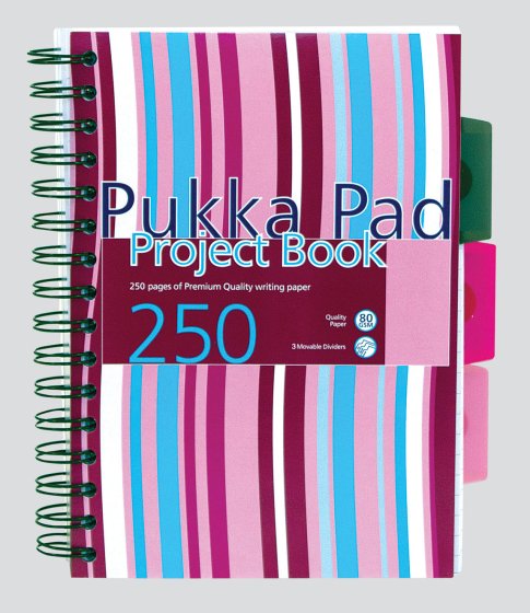 SH02102 PUKKA PAD A5 PROJECT BOOK