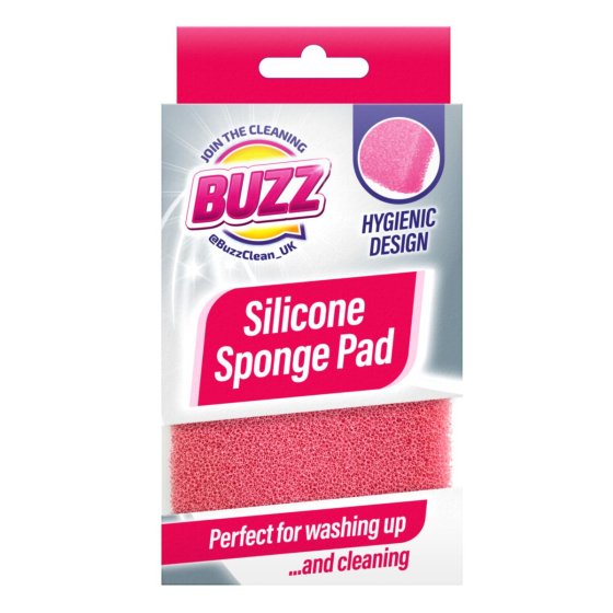SPONGE PAD BUZZ SILICONE PINK
