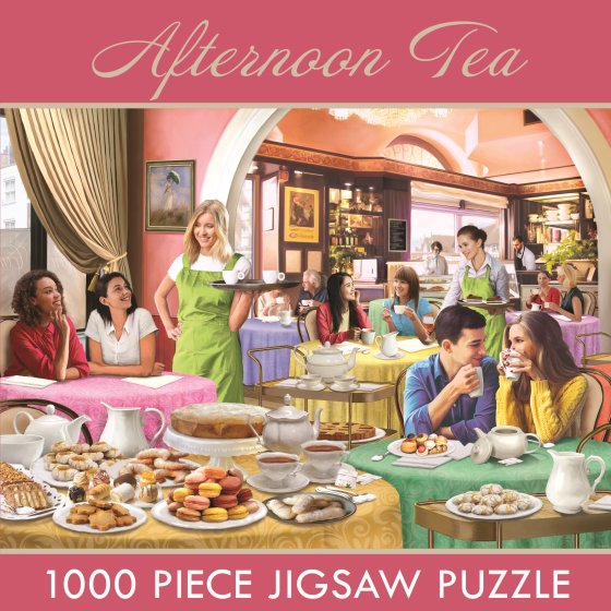 **WIGIG** JIGSAW 1000 PCE AFTERNOON TEA