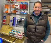 Perkins installation for new SPAR store Perkins installation for new SPAR store