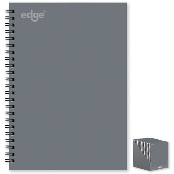 SH01802 NOTEBOOK EDGE A5 TWIN WIRO GRE