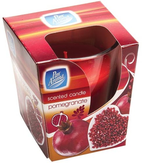 ** WIGIG ** CANDLE SCENTED POMEGRANATE