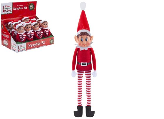 XH5902 ELF RED LONG LEG BOY 30CM