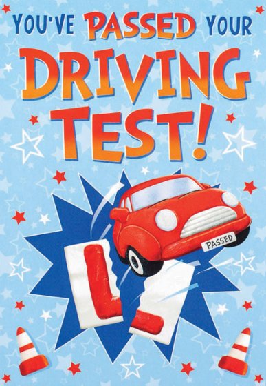 SH14844 MC10005 DRIVING TEST PASS MALE