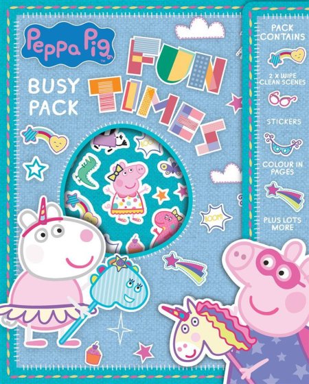 ** WIGIG ** PEPPA PIG BUSY PACK