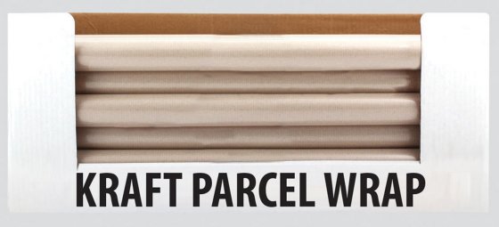 CJ0416 SJ00509 WRAP KRAFT ROLLS 8M X 50CM