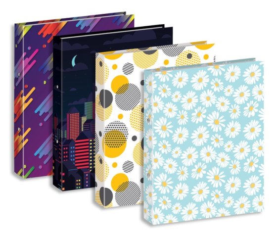 SH03407 RING BINDER A4 FASHION
