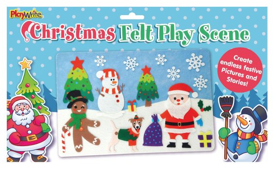 WIGIG CHRISTMAS FELT PLAY SCENE 30X2