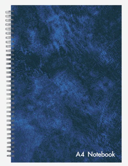 SH01606 NOTEBOOK A4 TWIN WIRE LOOK