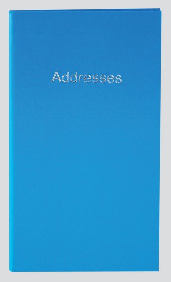 CJ1507 SJ11104 ADDRESS BOOK SLIM STANDARD