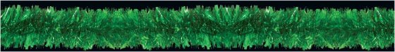 WIGIG 2MX100MM CHUNKY TINSEL GREEN