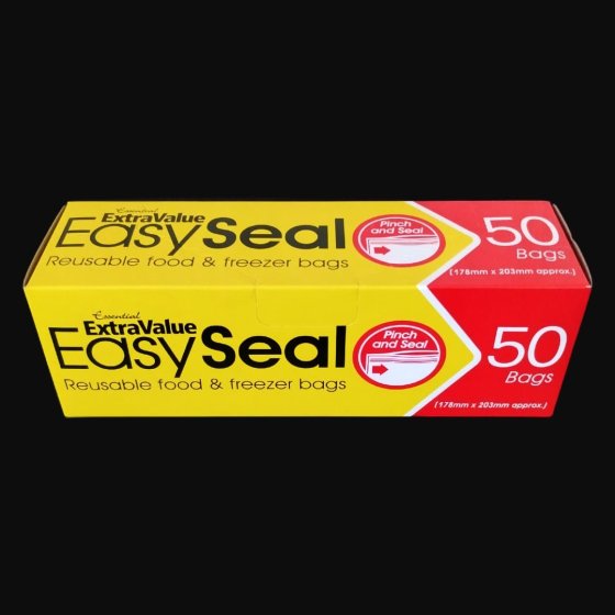 NEW FOR 2024 SG10507 BAG EASY SEAL REUSABLE FOOD/FR