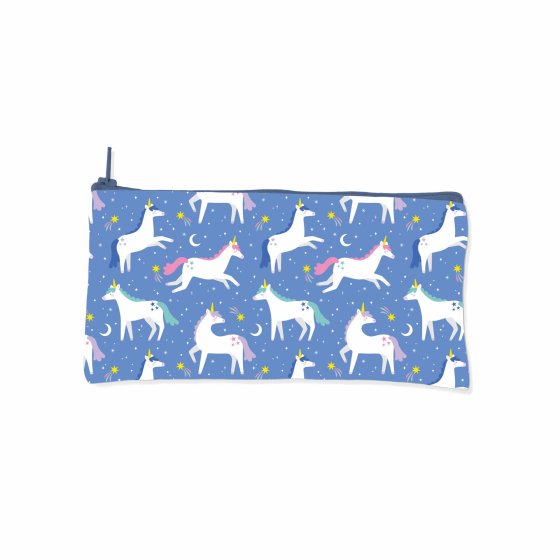 AJ0107 PENCIL CASE UNICORNS ASST